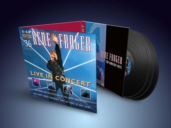 René Froger - Live In Concert - 3 Lp