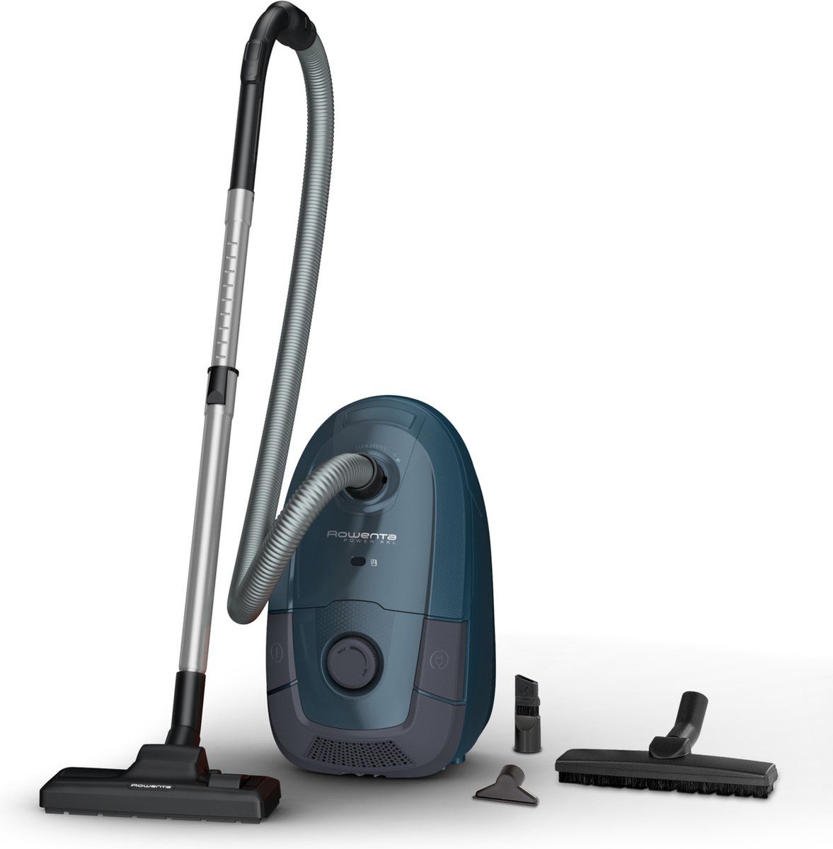 Rowenta Power XXL Silence RO3125EA - Stofzuiger met zak - 4,5 l - 450 W - Blauw