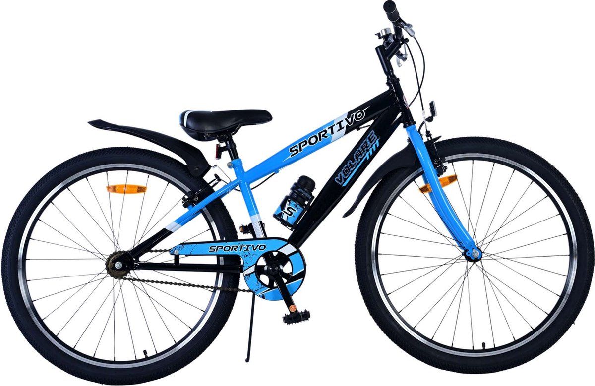 Volare Sportivo Kinderfiets - Jongens - 26 Inch - Blauw - Twee Handremmen