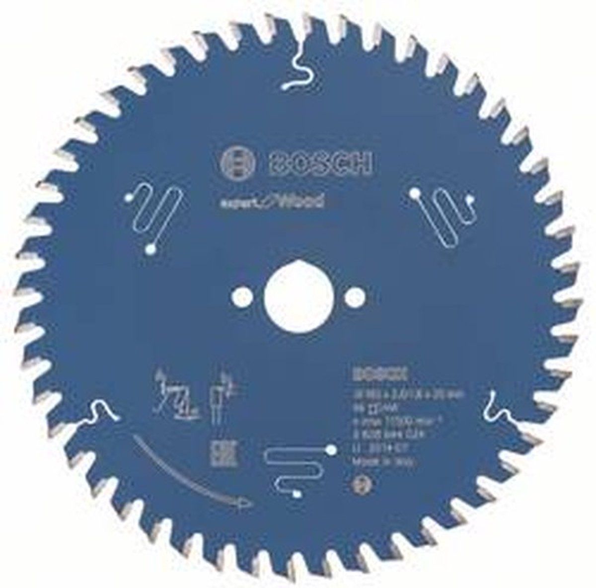 Bosch 2608644024 - Cirkelzaagblad - 165 x 20 x 2,6 mm - 48 tanden ATB