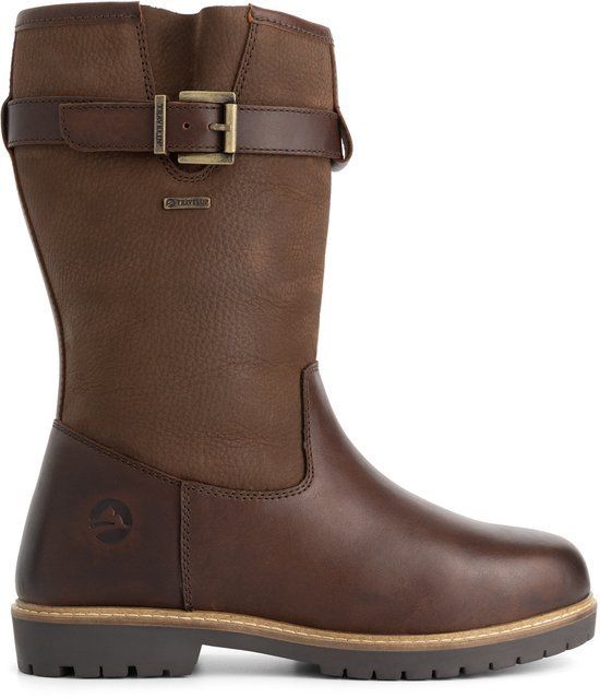 Travelin' Vadso - Outdoorlaarzen - Waterdicht - Donkerbruin - Maat 39