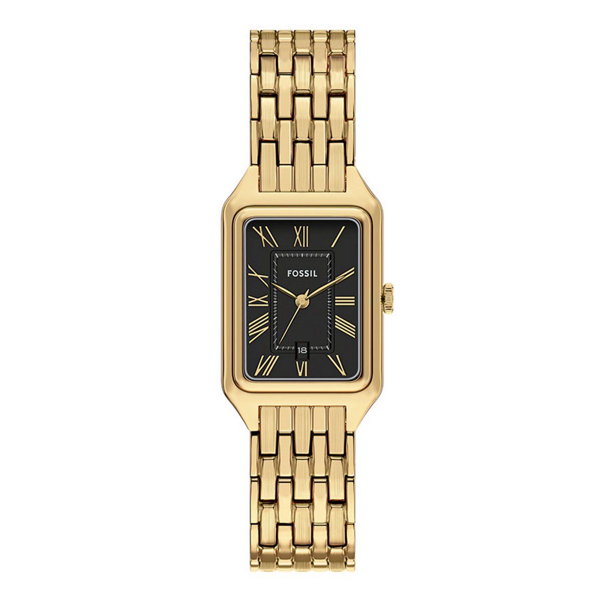 Fossil Raquel - Polshorloge - 23 Mm - Goudkleurig