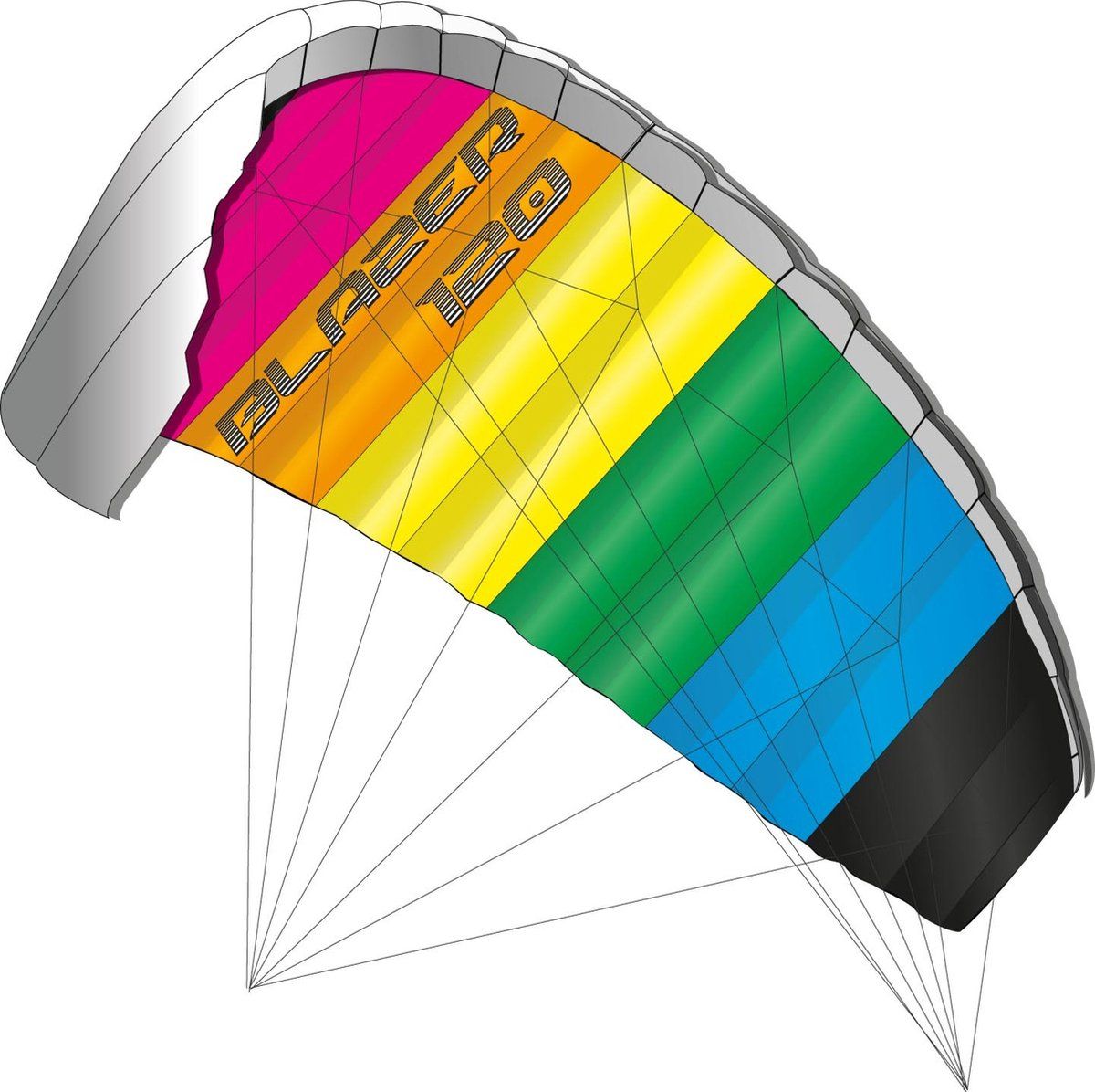 Knoop Mattress Rainbow Kite