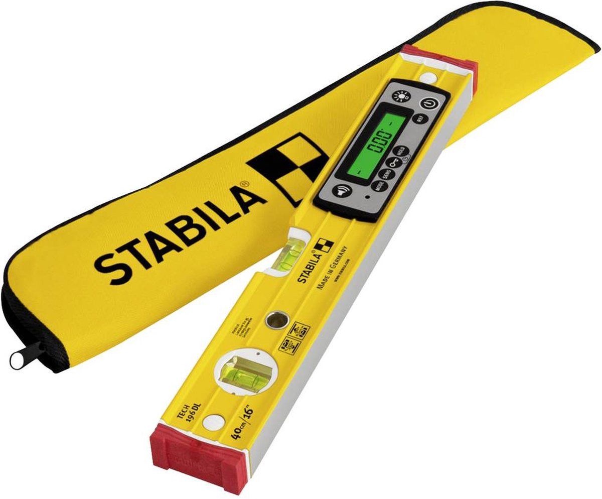 Stabila Tech 196 Dl - Waterpas Digitaal IP67 40 Cm - Sterk Waterdicht
