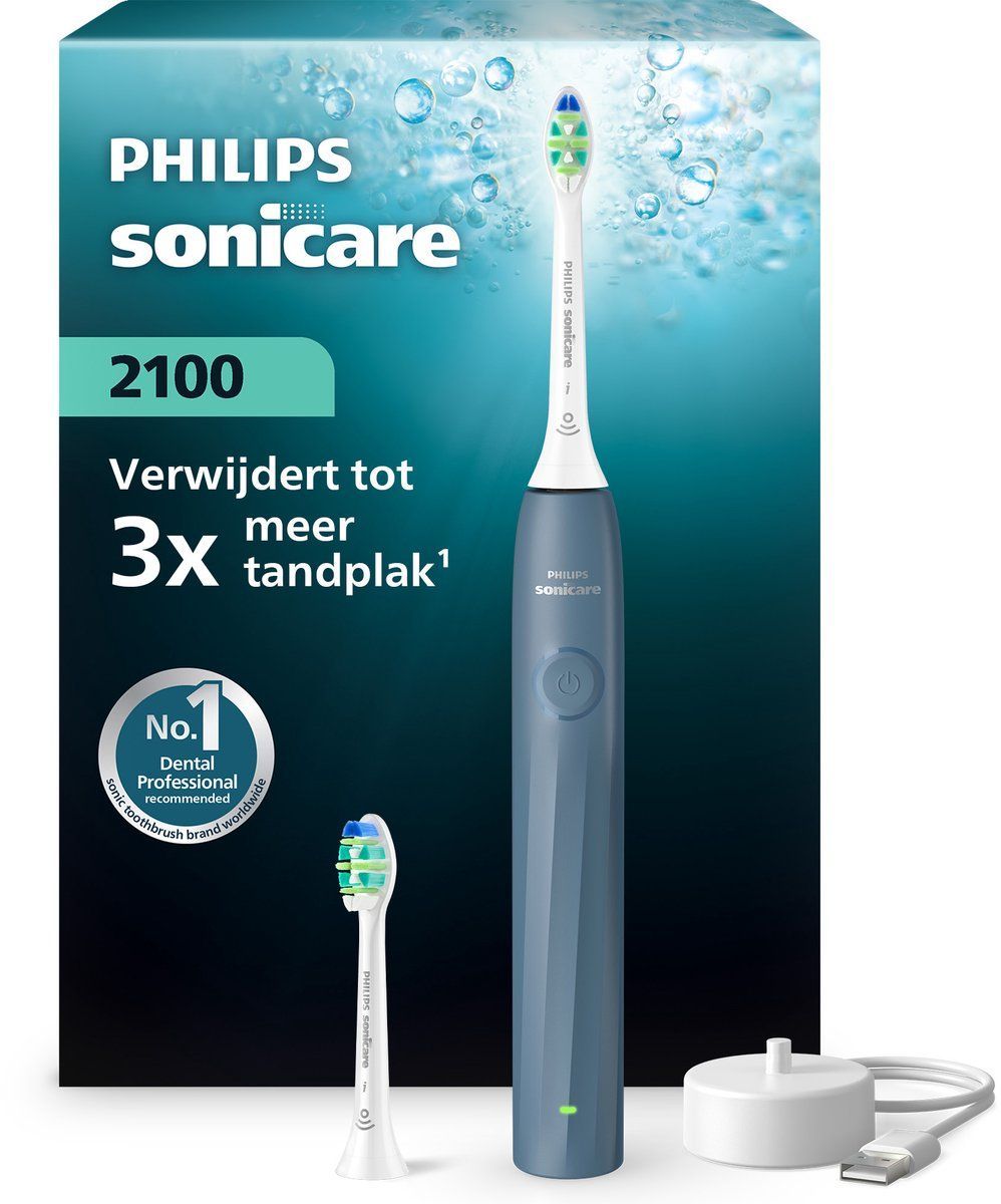 Philips Sonicare 2100 Series - Elektrische Tandenborstel - Reiniging tussen de tanden