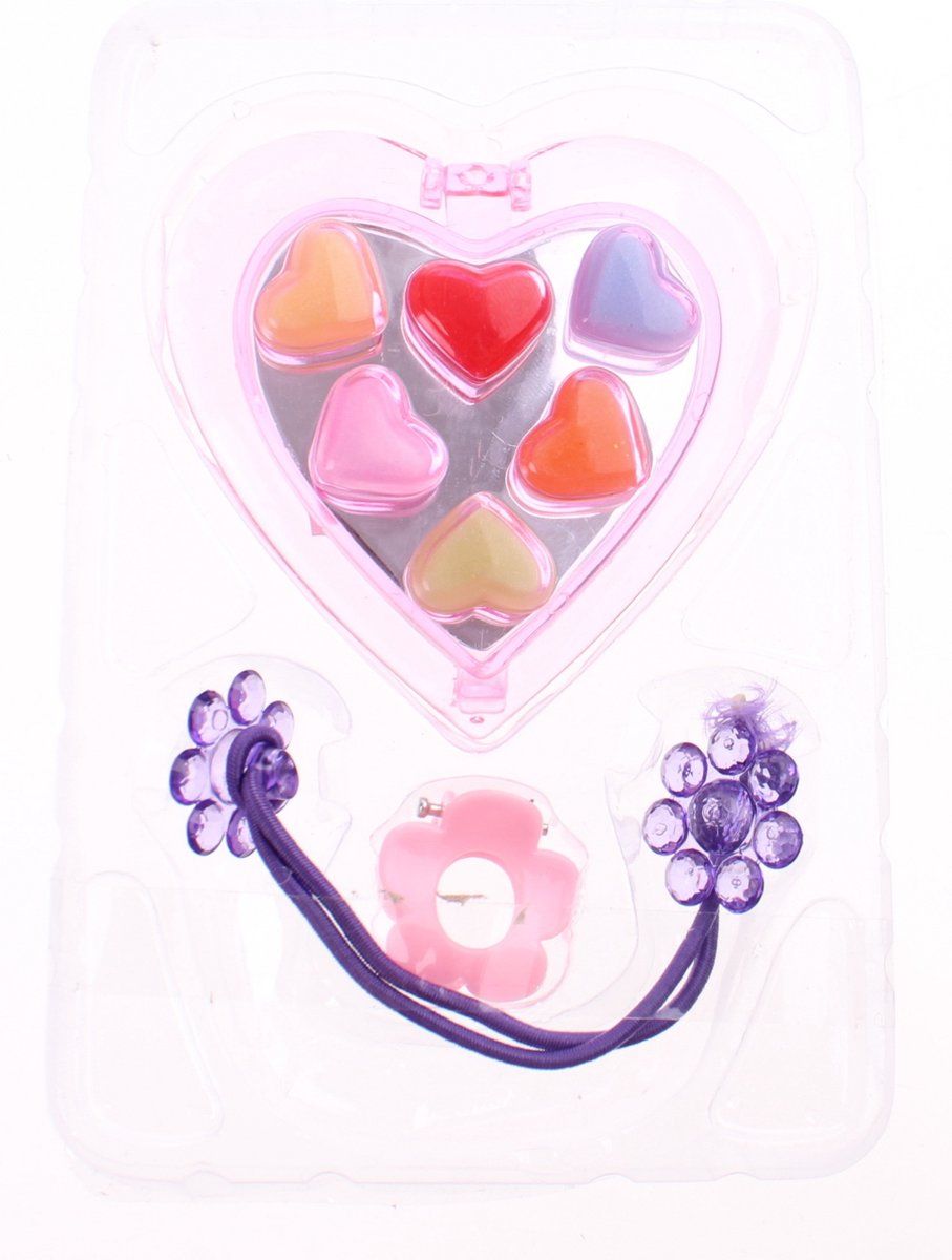 Bella - 27624 - Hartvormige make-up set - Roze