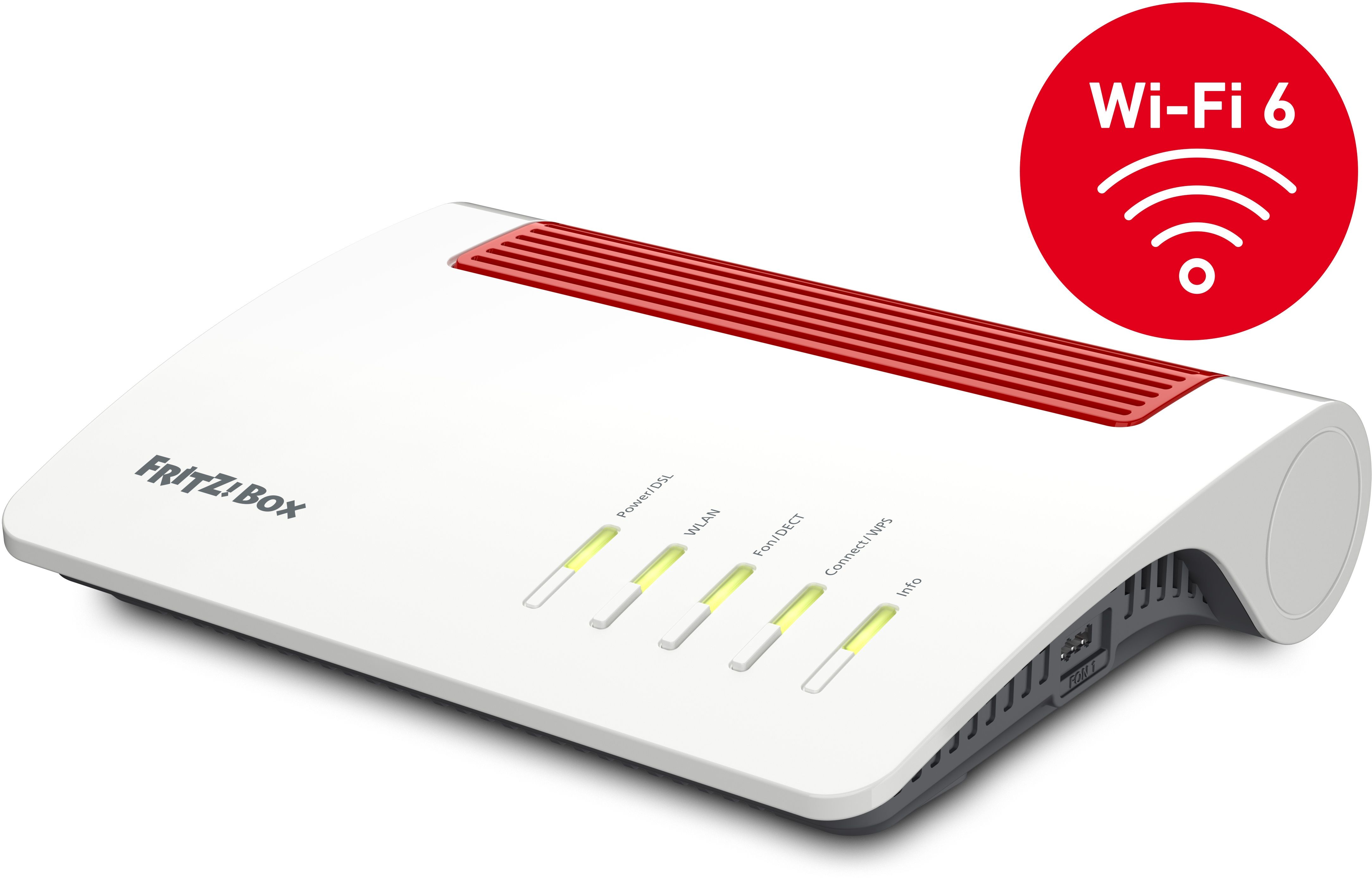 Fritz!Box 7590 AX - Router - Wi-Fi 6 - Internationaal model
