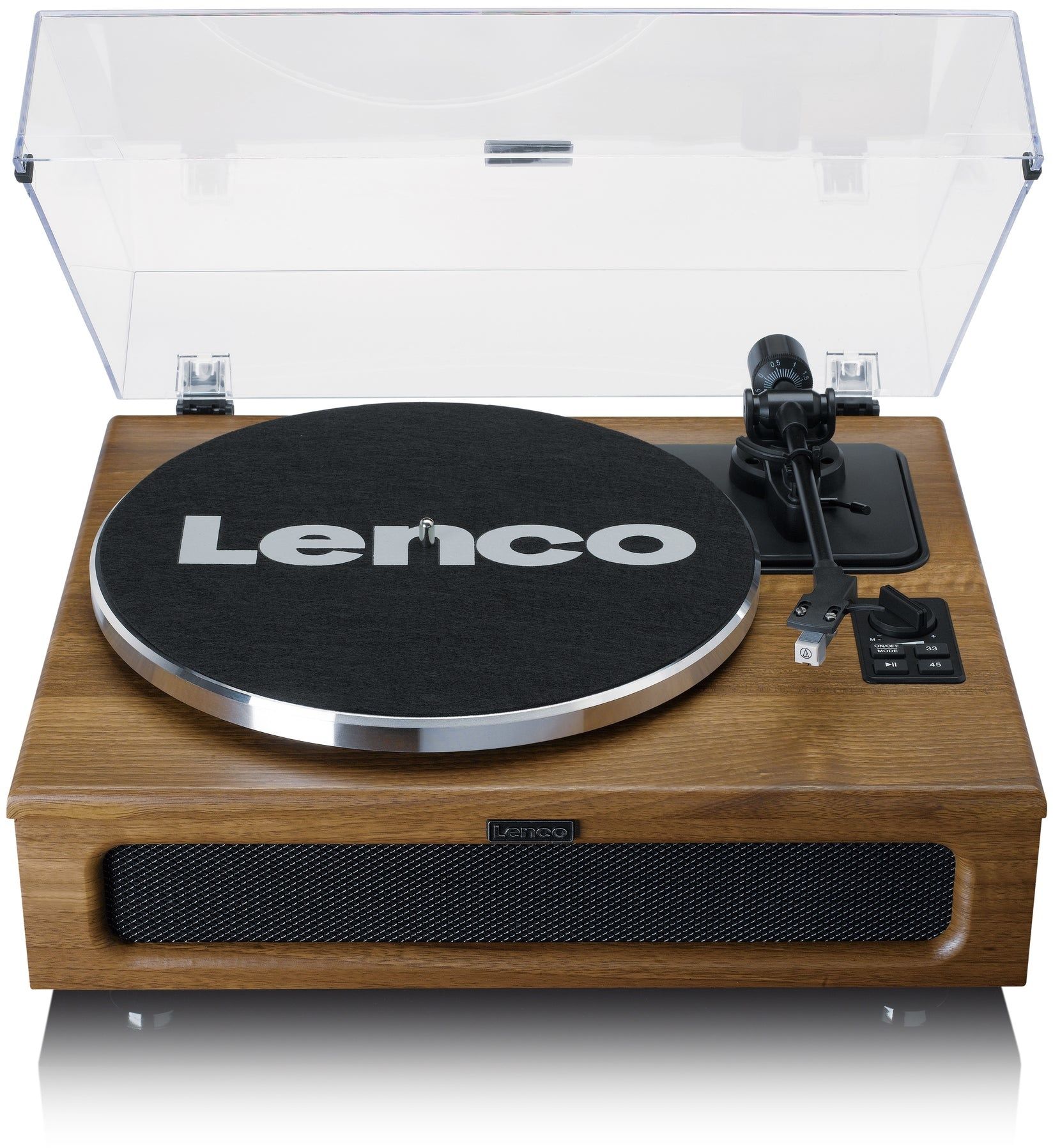 Lenco LS-410 - Platenspeler - Bluetooth 5.0 - Walnoot hout