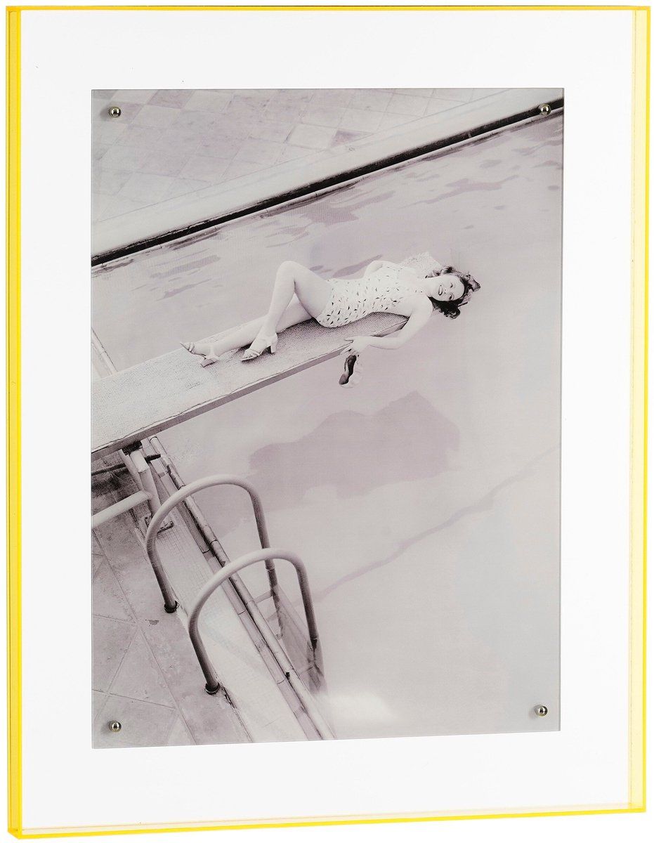 Mica Decorations Women Wanddecoratie - L40 x B3 x H50 cm - Acryl - Grijs