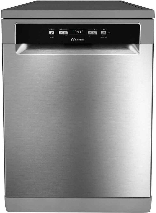 Bauknecht OBFC Ecosilent 9760 - Vrijstaande vaatwasser - 14 couverts - RVS