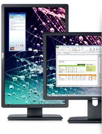 Dell P2213 - LCD Monitor 22" - 1680x1050 - Zwart refurbished, photo 2