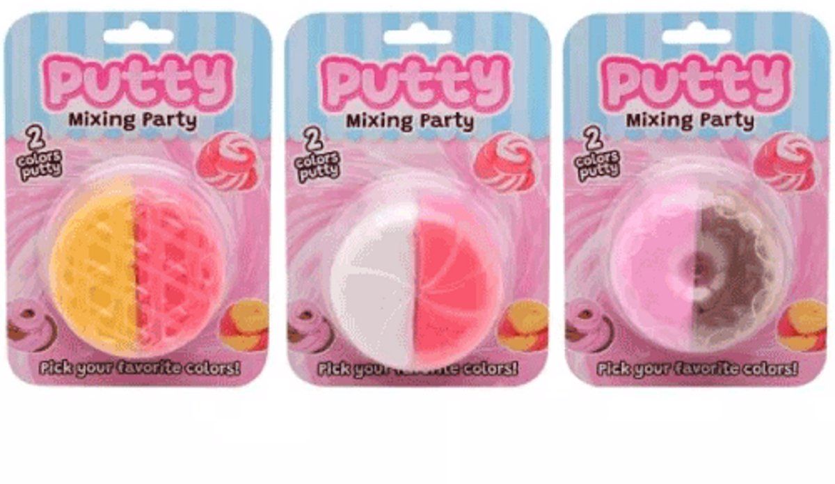 Bakery Style - Puff Putty - Zachte putty - Multi kleuren