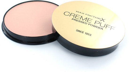 Max Factor Crème Puff Pressed Powder - Medium tot hoge dekking - Kleur 53 Tempting Touch (14 g)