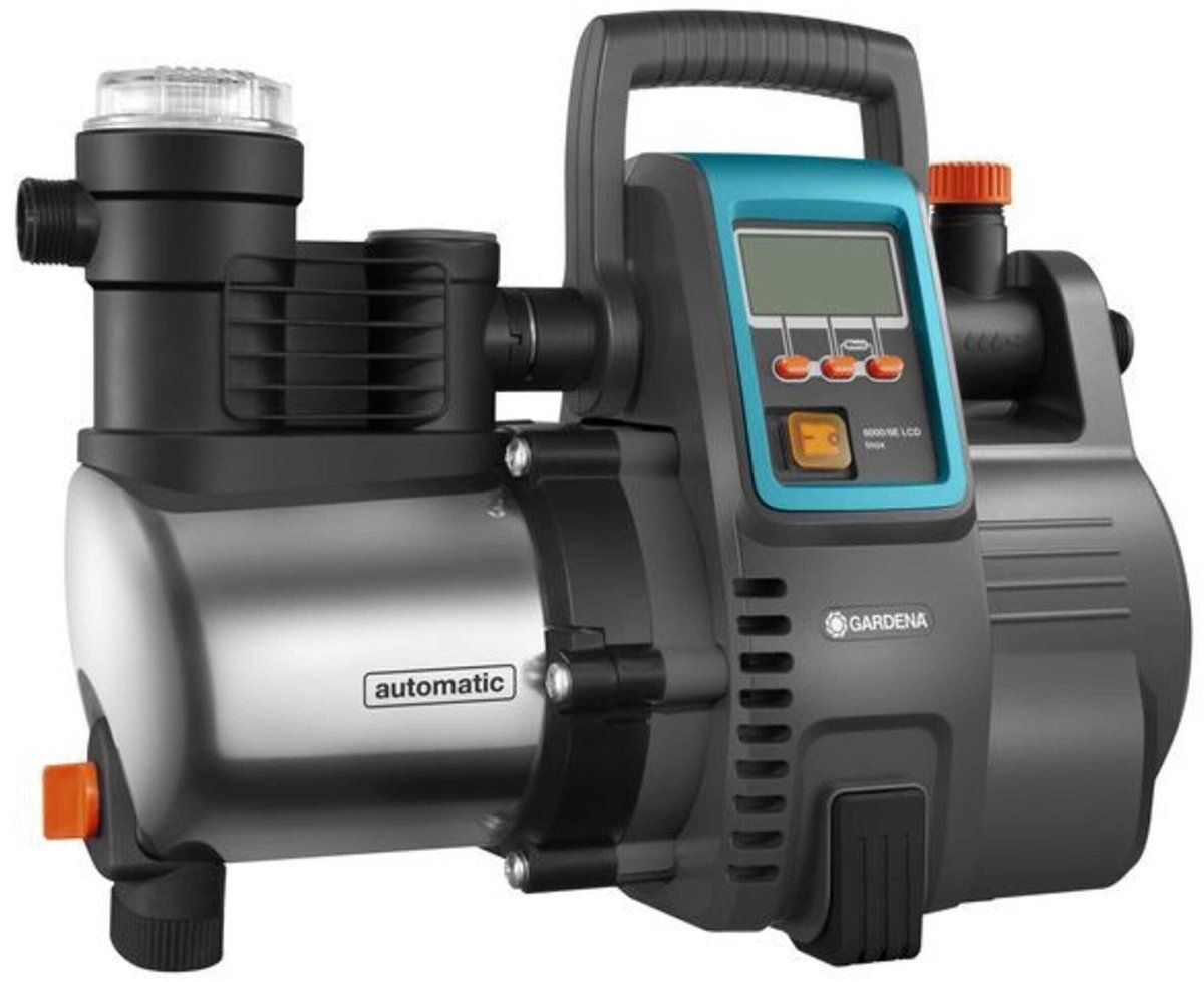 Gardena 6000/6E Lcd Hydrofoorpomp - 1300W - 6000 L/u - Inox