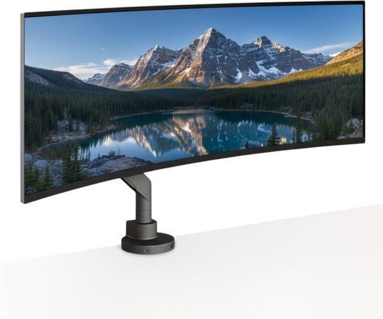 Skoov Monitorarm - Gasveer - 13 Tot 57 Inch - 27KG Draagkracht - Vesa 75x75 / 100x100 Mm