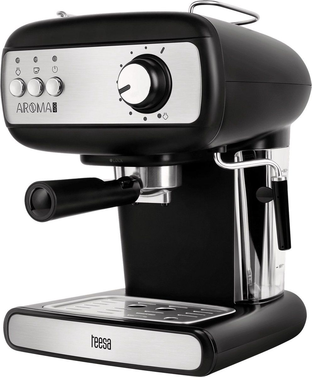 Teesa TSA4009 - Espressomachine Aroma 400 - Melkopschuimer 850 Watt