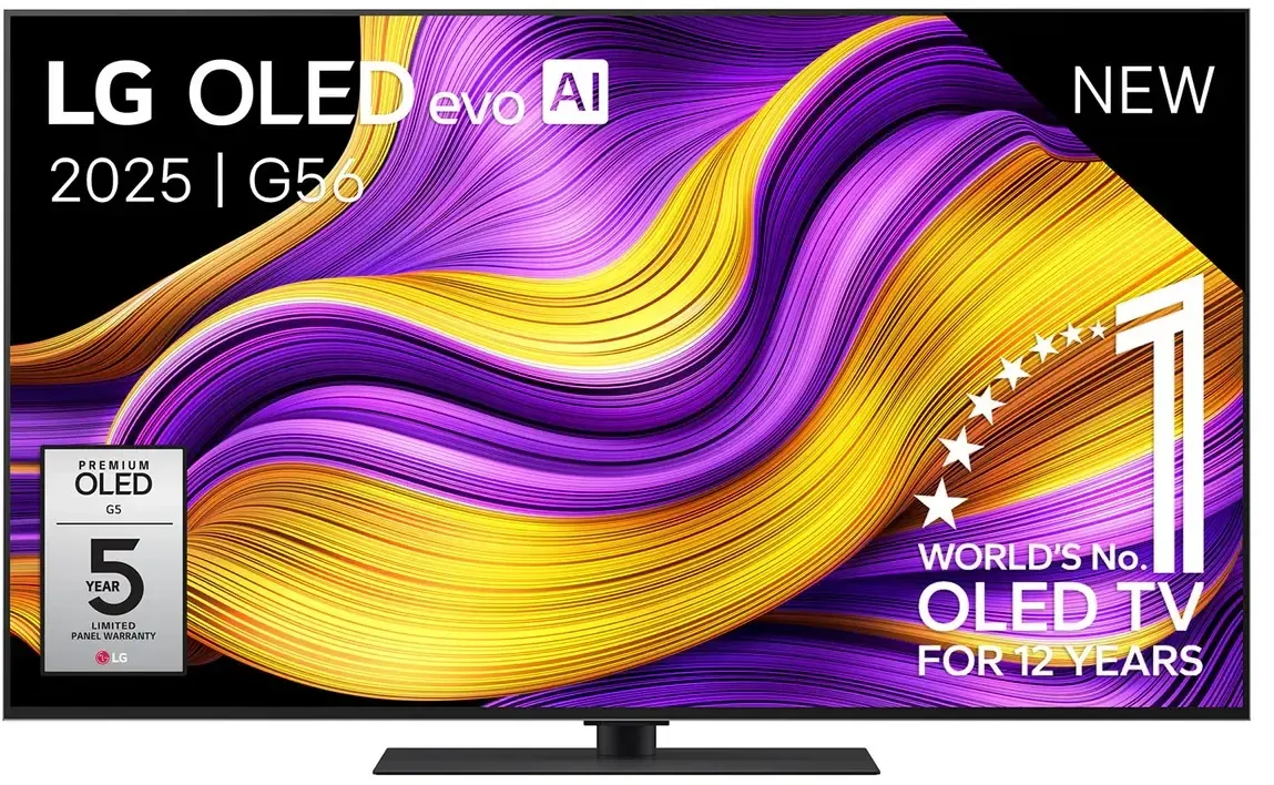 LG OLED55G56LS - Ultra HD TV - Brightness Booster Max - Zwart