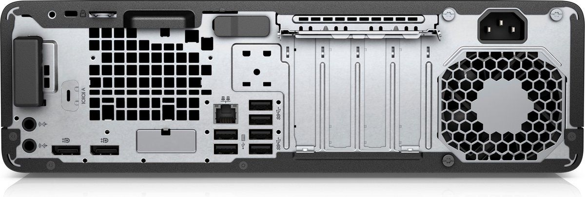 HP EliteDesk 800 G4 - SFF PC - Intel® Core™ i5-8500 8 GB DDR4 256 GB SSD Zwart Zilver refurbished, photo 3
