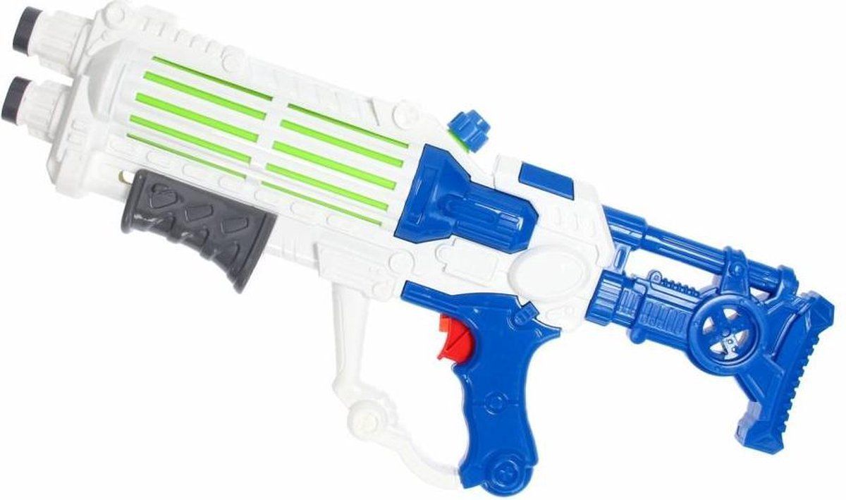 Jono toys Waterpistool Space - Pompmechanisme - 49 cm - Multi (2 assorti kleuren)