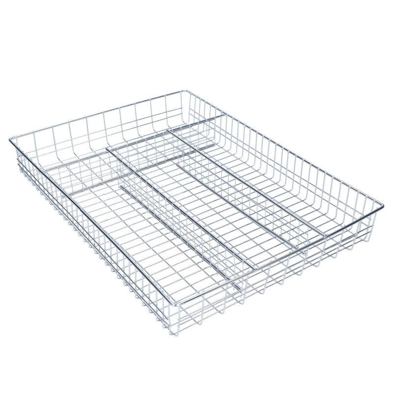 KitchenCraft Chroom bestek bak - 36x26 cm