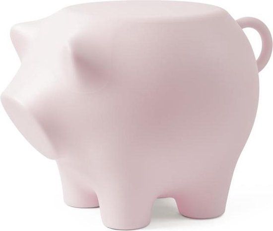 Werkwaardig Sidepig - Design Bijzettafel - Gerecycled kunststof - Babyroze
