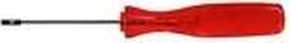 Velleman Krachtige sleufschroevendraaier, platte kop 2,0 mm, lengte 102 mm, lichtgewicht ontwerp 7 g, ideaal voor precisiewerk, elektronica, reparaties en fijne mechanische taken