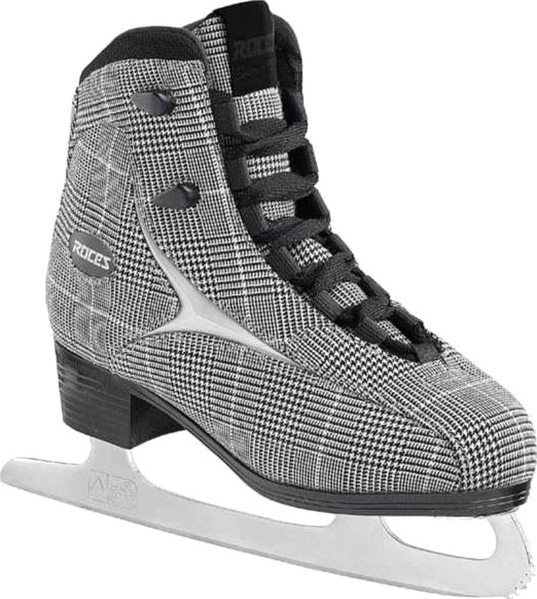 Roces Brits Check - Kunstrijschaatsen - Zwart - Wit - 39