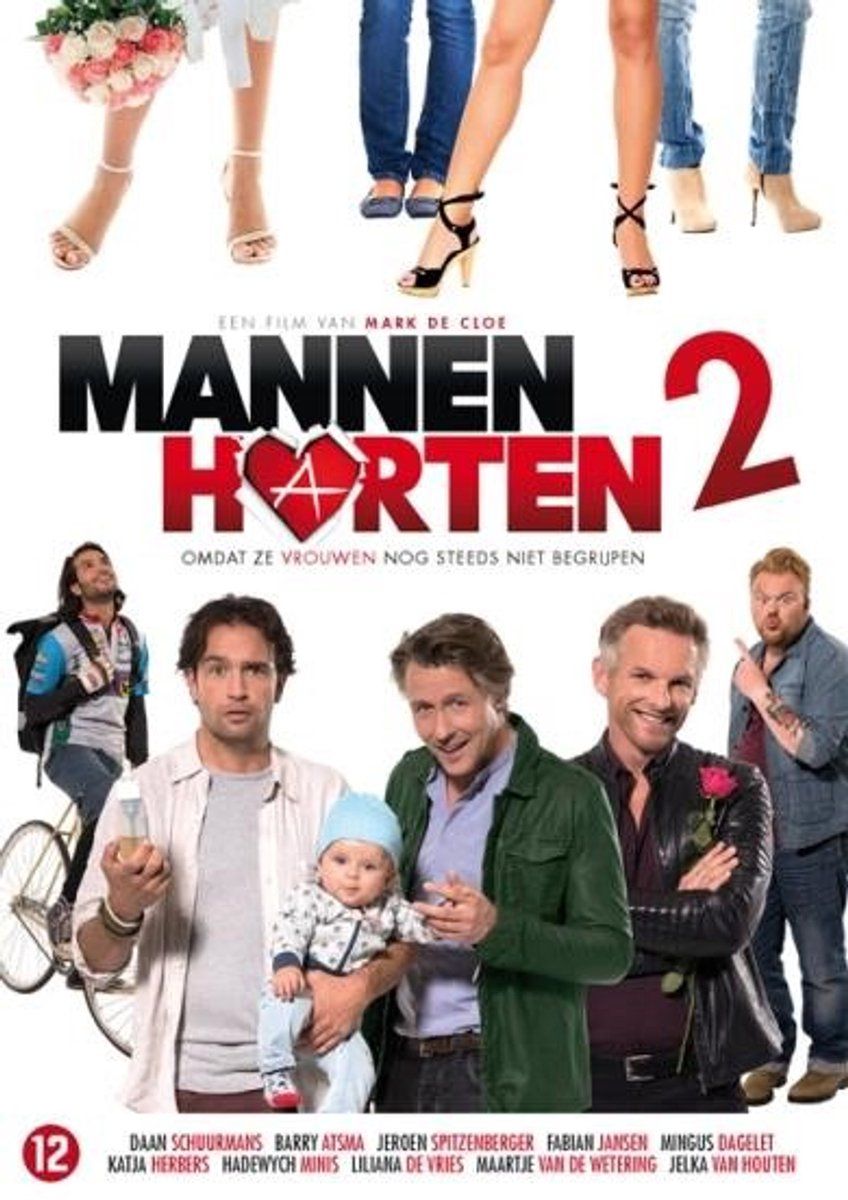 Daan Schuurmans Mannenharten 2 - Dvd - Romantische Komedie (2023)