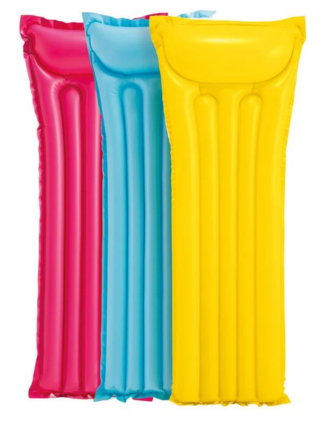 Intex luchtbed 59703EU - Opblaasbaar - 183 x 69 cm - Neon (Let op! !)