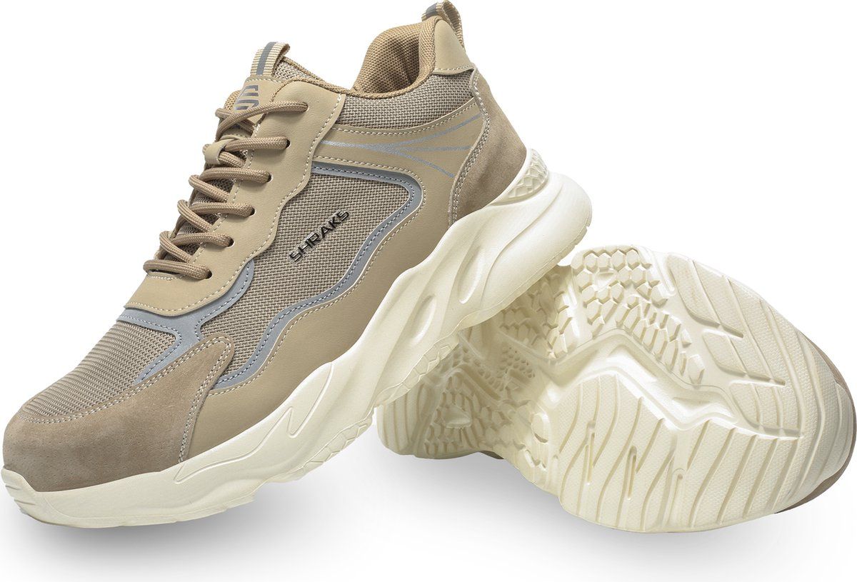 Merkloos Shraks Moda Veiligheidsschoenen 43 - Werkschoenen Voor Dames En Heren - Stalen Neus - Sneaker - Ademend En Licht Design - Maat 43