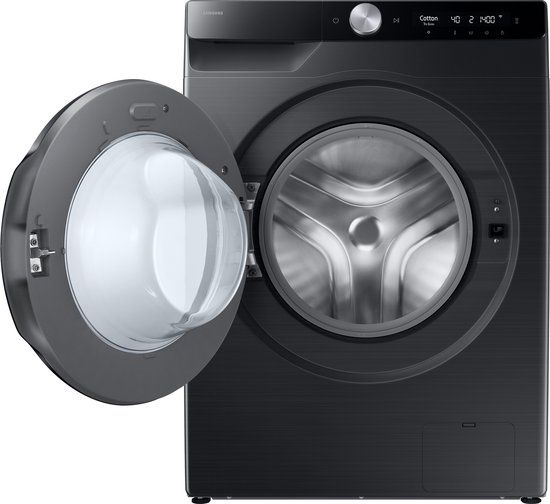 Samsung WD11DG6B85BB - Was-droogcombinatie - AI Control EcoBubble HygieneSteam - Zwart refurbished, photo 4