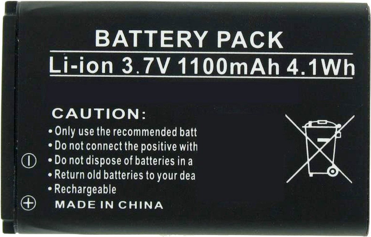 Accu geschikt voor Doro Primo 215, Primo 405, RCB405, PhoneEasy 332, Hisense CS668, Intenso FUN-Box