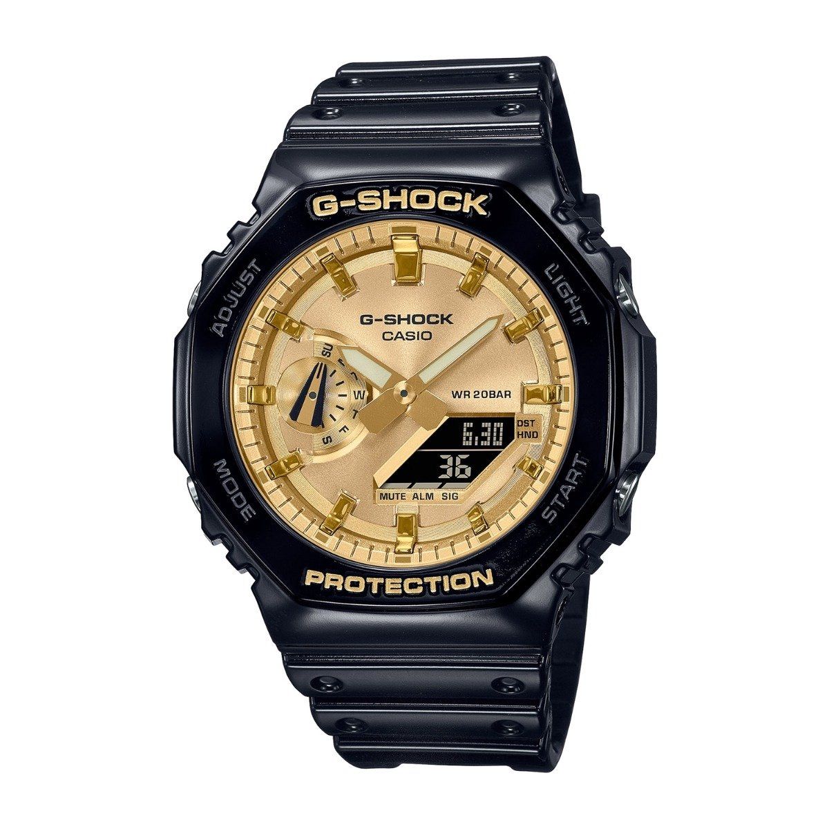 Casio G-Shock Ga-2100GB-1AER - Polshorloge - Quartz - Zwart