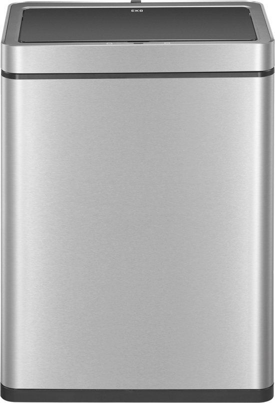 Eko Mirage Plus - Sensor Prullenbak - 2x30L - Mat Rvs