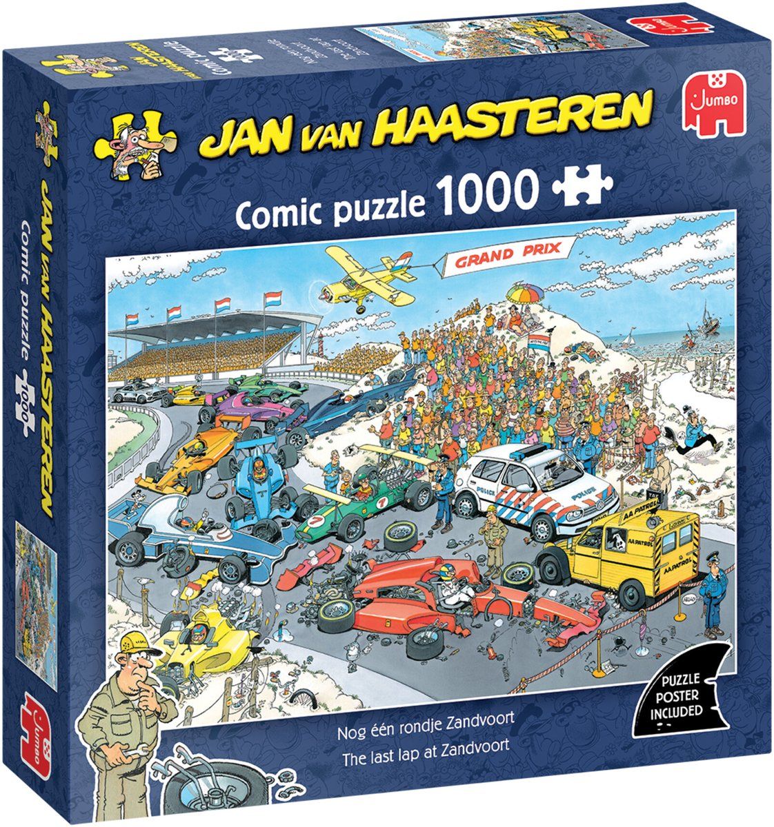 Jan van Haasteren - Nog één rondje Zandvoort - Puzzel 1000 stukjes (1000 stuks)