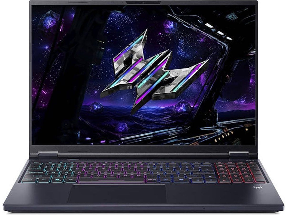 Acer Zwart Predator Helios Neo 16 Ai Phn16-73-95Ny - Gaming Laptop - Intel Core Ultra 9 275Hx 64Gb 2Tb Geforce Rtx 5070 Ti