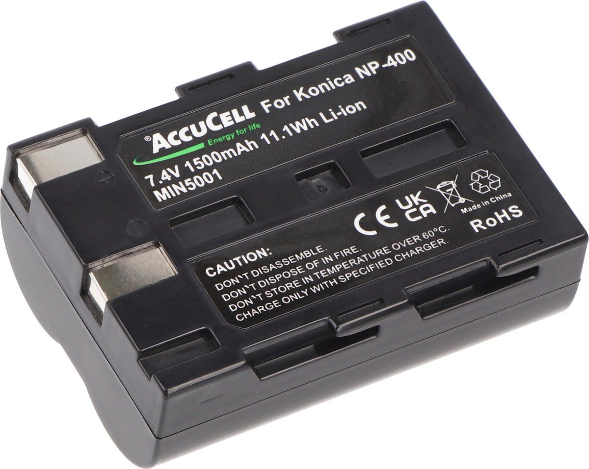 AccuCell-batterij Geschikt Voor Pentax K10D, K20D, D-Li50