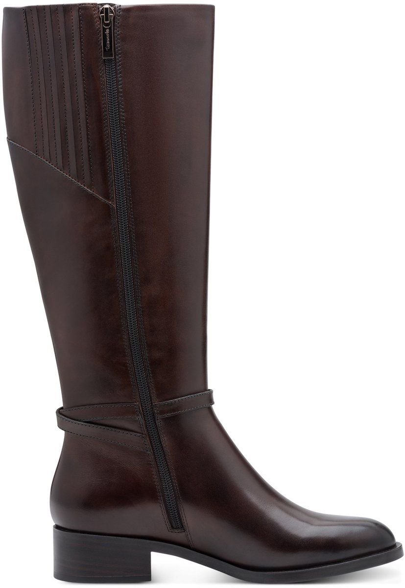 Tamaris Core Dames Laarzen - Klassieke Laarzen - Ritssluiting - Mahogany