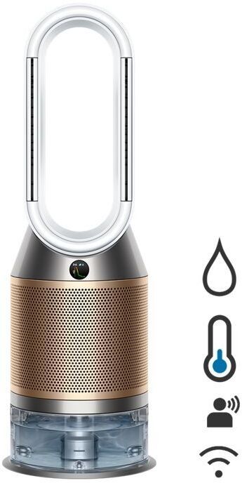 Dyson Purifier Humidify+Cool PH2 De-NOx - Luchtreiniger - HEPA-filter en bevochtigen - Wit/Goud