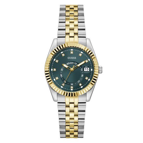 Guess Jada GW0936L3 - Polshorloge - Bicolor - Donkergroen