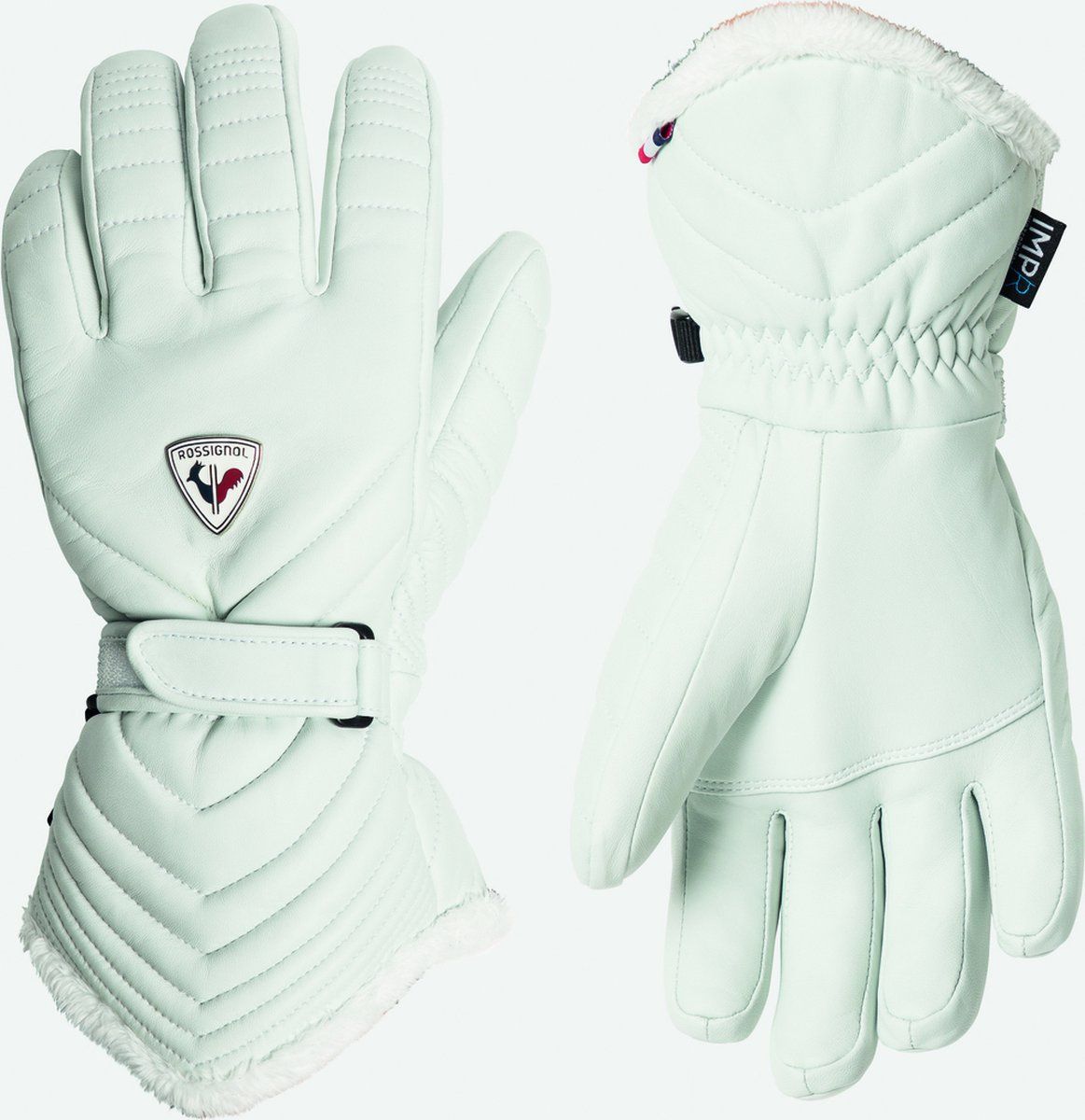 Rossignol Select Leather Imp'R - Skihandschoenen - Waterdicht Ademend - Wit - Maat 7
