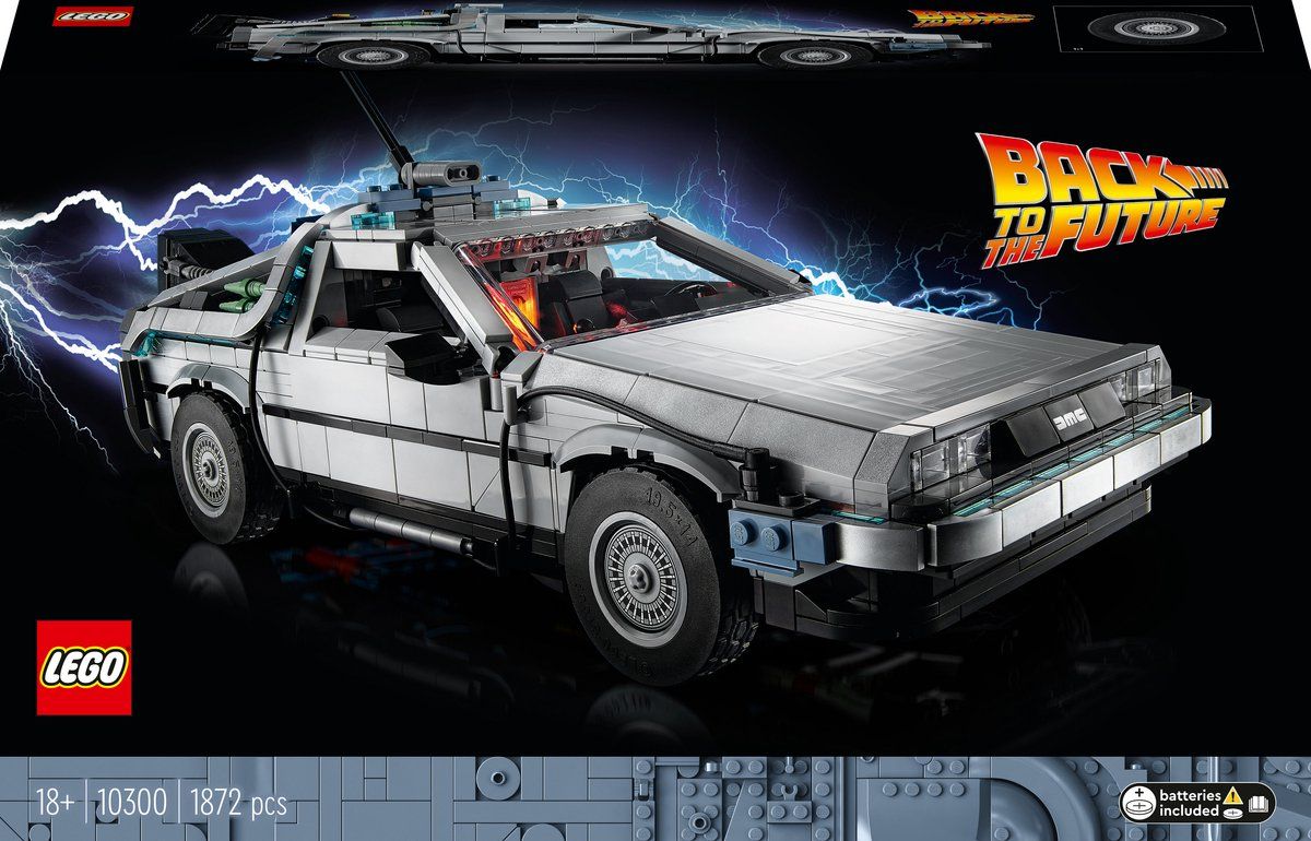 LEGO Back to the Future - Tijdmachine 10300 - 3 versies om te bouwen