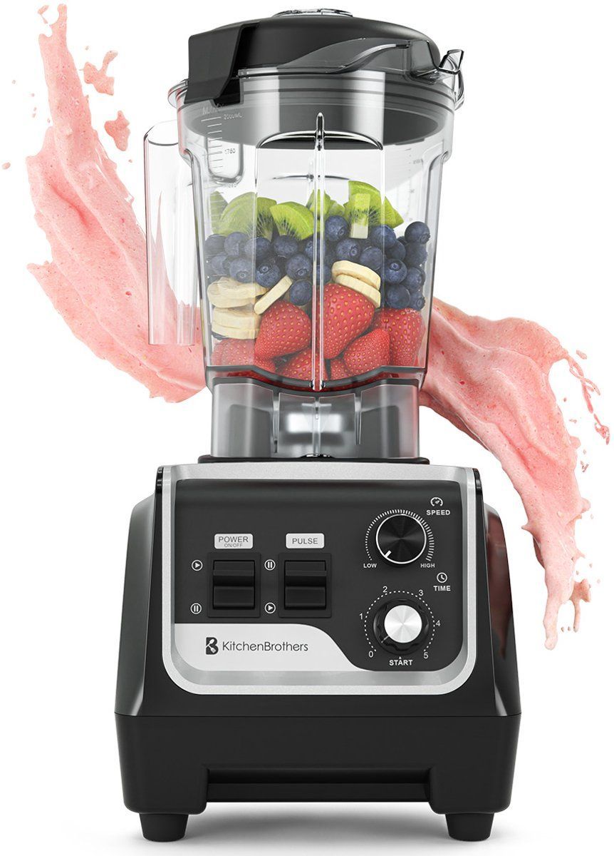 KitchenBrothers Blender - Smoothie Maker - IJscrusher