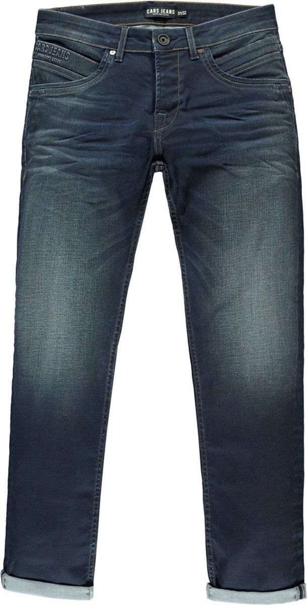 Cars Jeans Henlow - Regular Fit Jeans - Zacht Elastisch Denim - Midden Hoge Taille