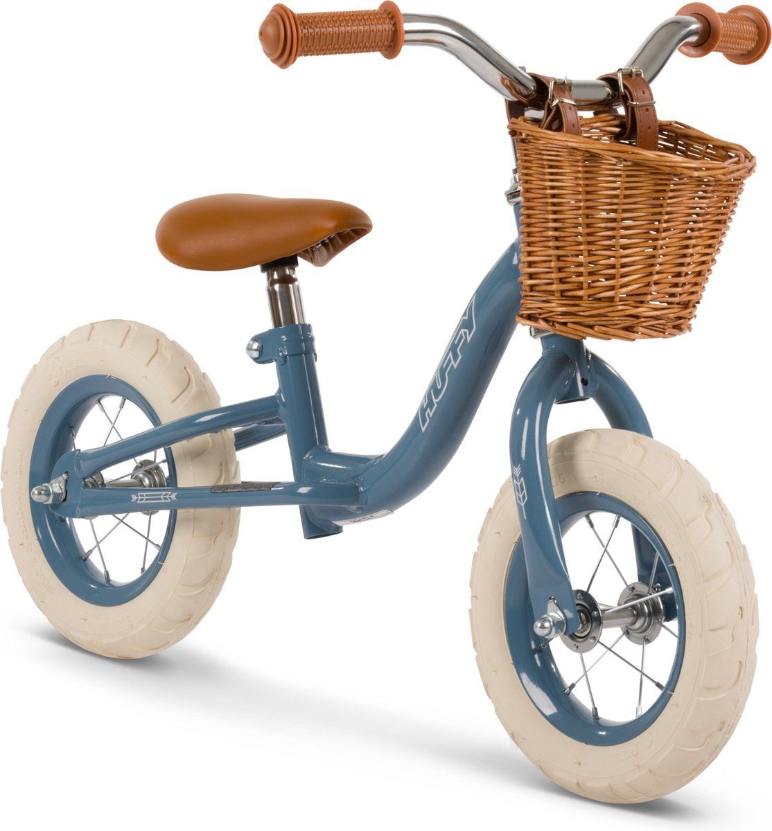 Huffy Vintage 10 Inch Balance Bike - Loopfiets - Ergonomisch Ontwerp - Blauw