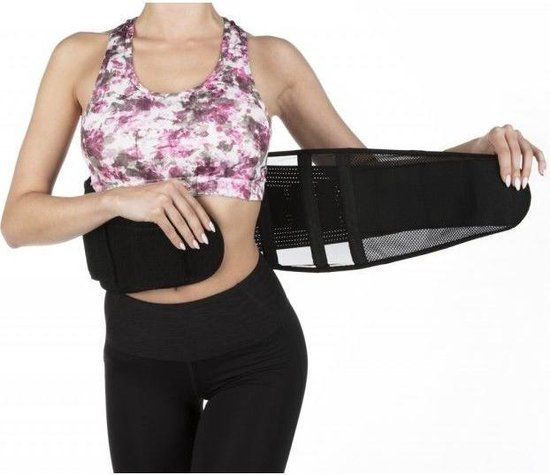 Basic Fitness Belt - Taille Trainer - Eenvoudig Verstelbaar