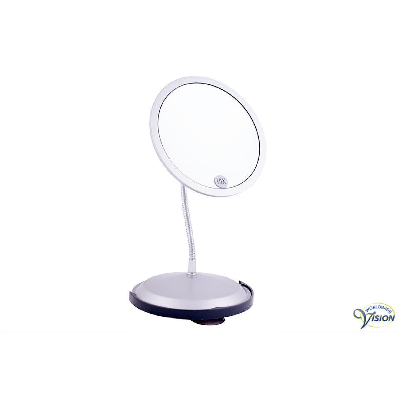 Able2 Make-up en Scheerspiegel - 5x en 10x Vergroting - Ø 14,5 cm met Zuignappen