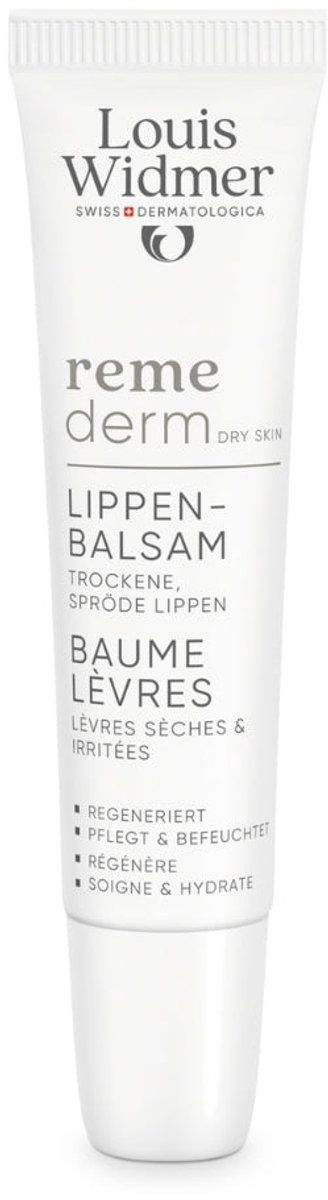 Louis Widmer Remederm - Lippenbalsem - Parfumvrij - 15 Ml