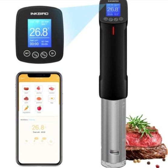 Inkbird Isv-200W - Sous Vide Cooker - Sous Vide Stick - 1000W - WiFi