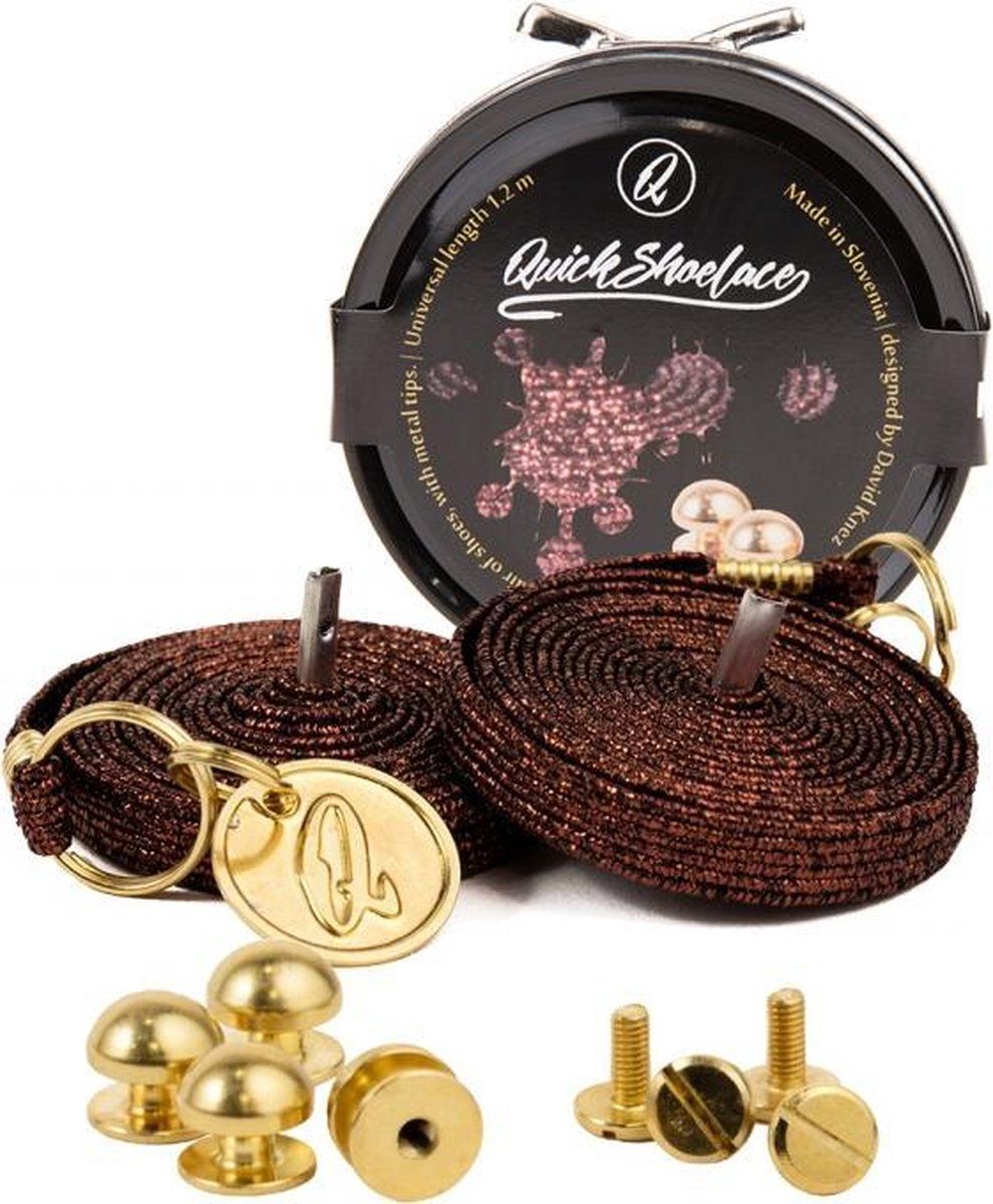 Quickshoelaces - Prestige Brons